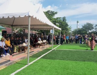 Resmikan Lapangan Gaspa, Gubernur Sulsel Dorong Semangat Olahraga Warga Palopo