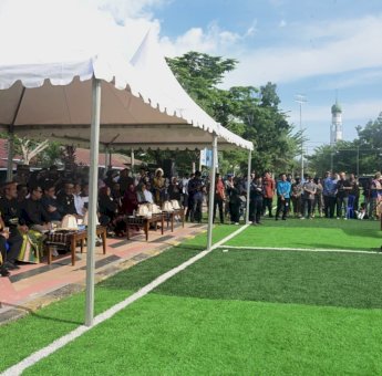 Resmikan Lapangan Gaspa, Gubernur Sulsel Dorong Semangat Olahraga Warga Palopo