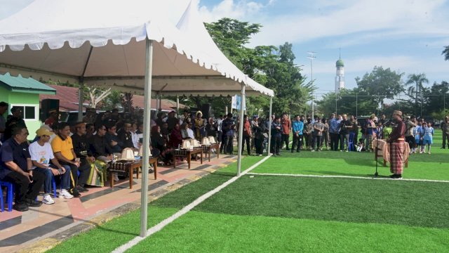 Resmikan Lapangan Gaspa, Gubernur Sulsel Dorong Semangat Olahraga Warga Palopo