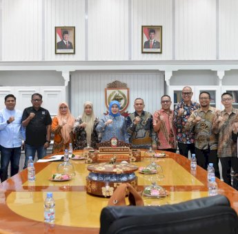 Audiensi IAI Sulsel, Wawali Makassar Dukung Workshop Penguatan Pengelolaan Keuangan