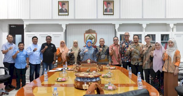 Audiensi IAI Sulsel, Wawali Makassar Dukung Workshop Penguatan Pengelolaan Keuangan