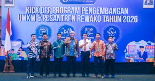 Program REWAKO 2026 Dimulai, BI Sulsel Targetkan UMKM Tembus Pasar Global