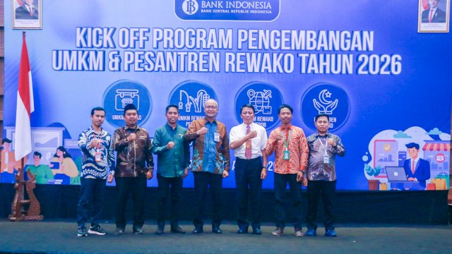 Program REWAKO 2026 Dimulai, BI Sulsel Targetkan UMKM Tembus Pasar Global
