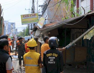 15 Lapak PKL Ditertibkan, Kecamatan Makassar Utamakan Cara Humanis