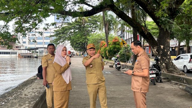 Pemkot Makassar Benahi Losari, Kebersihan dan Ketertiban Jadi Prioritas