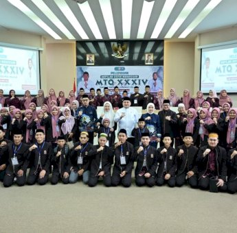 Lepas 105 Kafilah MTQ, Appi Targetkan Makassar Juara Umum