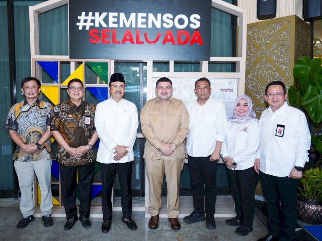 Kemensos Lirik Makassar Jadi Percontohan Nasional Penanganan Sosial