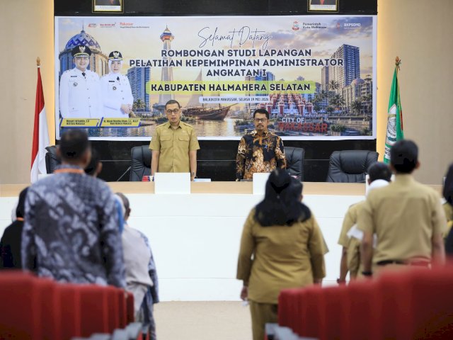 Terima Peserta PKA, Sekda Makassar Paparkan Strategi Pembangunan dan Investasi