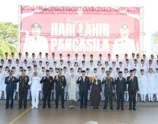 Hari Lahir Pancasila, Munafri-Aliyah Ajak Warga Makassar Hidupkan Nilai Kebangsaan