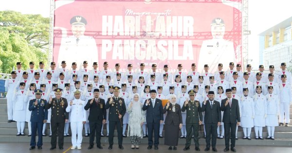 Hari Lahir Pancasila, Munafri-Aliyah Ajak Warga Makassar Hidupkan Nilai Kebangsaan
