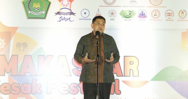 Waisak Jadi Momentum Perkuat Toleransi, Munafri: Makassar Rumah untuk Semua
