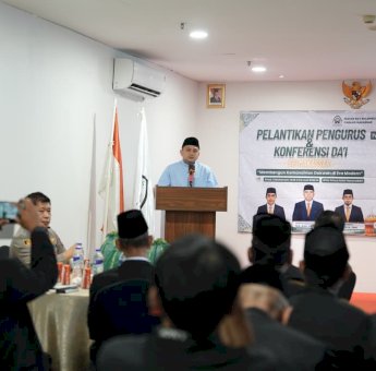 Lantik Pengurus IKDA Makassar, Munafri Minta Da&rsquo;i Perkuat Persatuan Umat