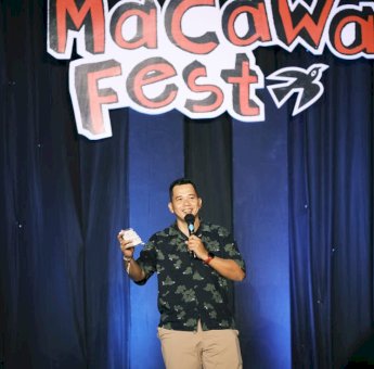 Panggung Pecah Briptu Fachry Satu-satunya Polisi yang Tampil di Macawa Fest 2026, Festival Stand Up terbesar di Indonesia Timur