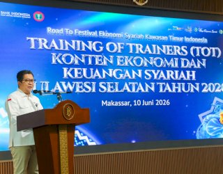 Kampanye Ekonomi dan Keuangan Syariah Diperkuat, BI Sulsel Gagas Training of Trainers