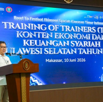 Kampanye Ekonomi dan Keuangan Syariah Diperkuat, BI Sulsel Gagas Training of Trainers