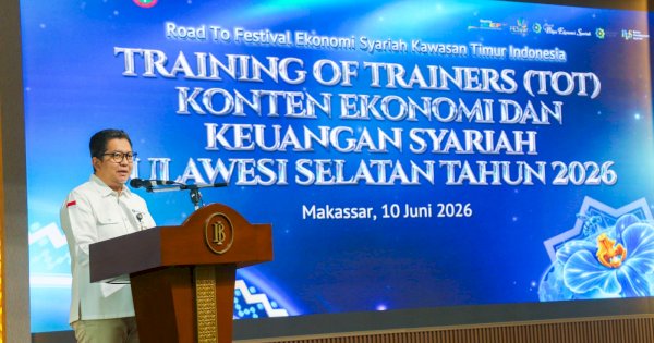 Kampanye Ekonomi dan Keuangan Syariah Diperkuat, BI Sulsel Gagas Training of Trainers