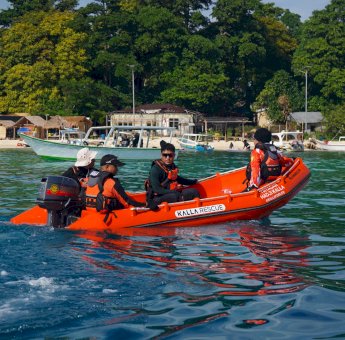 Perkuat Kesiapsiagaan, Kalla Rescue Berlatih di Pulau Samalona
