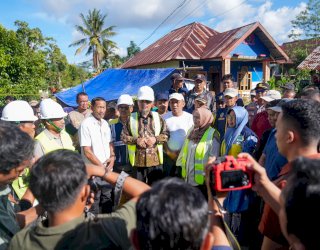 Gubernur Sulsel Ground Breaking Paket 1 MYP Rehabilitasi Daerah Irigasi Apparang Hulu, Dukung Produktivitas Pertanian di Sinjai