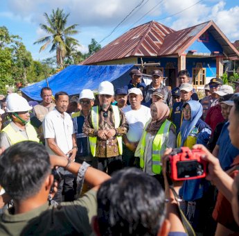 Gubernur Sulsel Ground Breaking Paket 1 MYP Rehabilitasi Daerah Irigasi Apparang Hulu, Dukung Produktivitas Pertanian di Sinjai