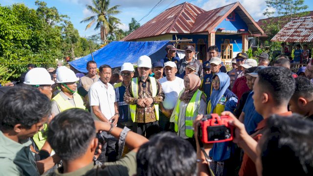 Gubernur Sulsel Ground Breaking Paket 1 MYP Rehabilitasi Daerah Irigasi Apparang Hulu, Dukung Produktivitas Pertanian di Sinjai