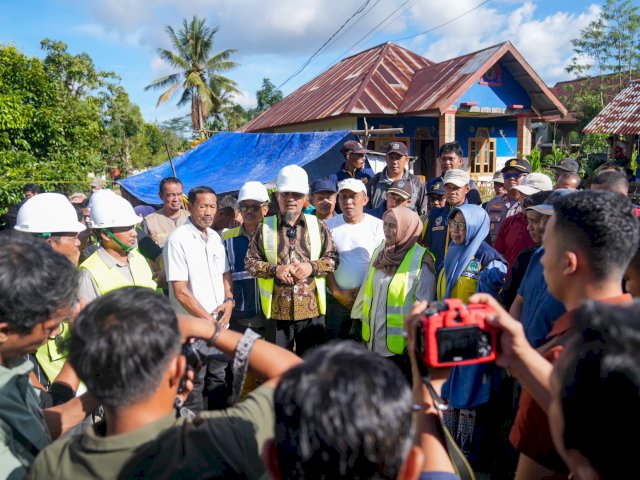 Gubernur Sulsel Ground Breaking Paket 1 MYP Rehabilitasi Daerah Irigasi Apparang Hulu, Dukung Produktivitas Pertanian di Sinjai