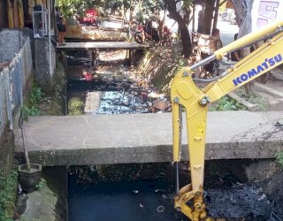Dinas PU Makassar Kebut Normalisasi Drainase Pascapenertiban PKL di Mariso