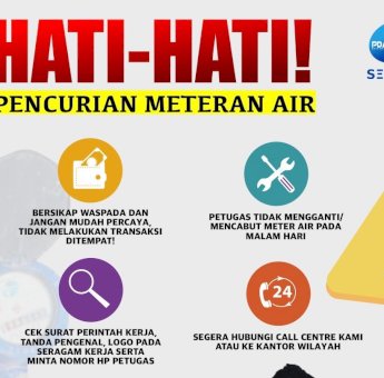 Marak Pencurian Meter Air, PDAM Makassar Imbau Pelanggan Tingkatkan Kewaspadaan