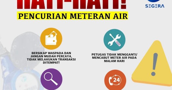 Marak Pencurian Meter Air, PDAM Makassar Imbau Pelanggan Tingkatkan Kewaspadaan