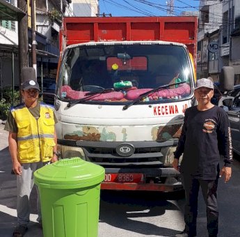22 Armada Dilengkapi Bak Sampah Organik, Kecamatan Wajo Perketat Pengelolaan Sampah