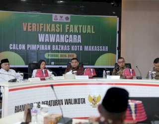 10 Besar Capim Baznas Makassar Jalani Verifikasi Faktual, Baznas RI Tekankan Prinsip 3A