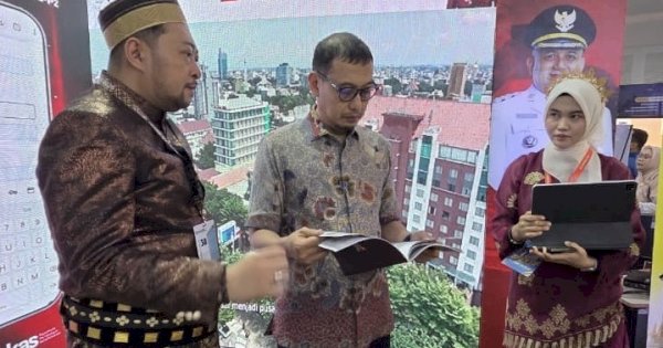 Kepala Bapenda Makassar Kenalkan PAMUNGKAS di Pameran PKN II, Layanan Pajak Digital Permudah Wajib Pajak