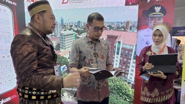 Kepala Bapenda Makassar Kenalkan PAMUNGKAS di Pameran PKN II, Layanan Pajak Digital Permudah Wajib Pajak