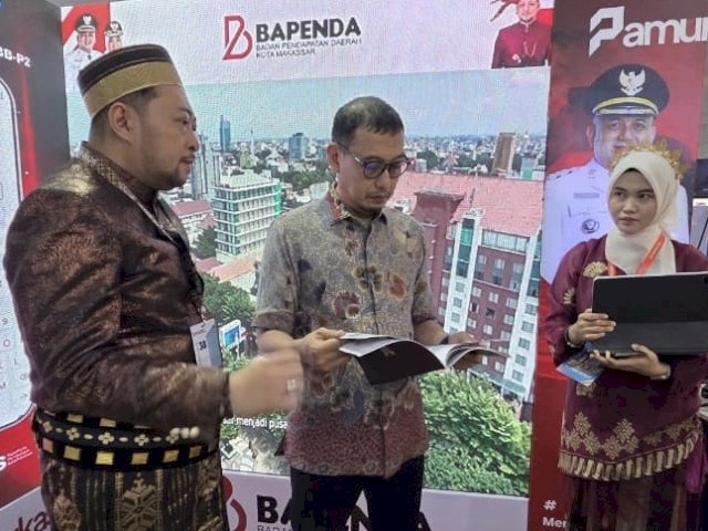 Kepala Bapenda Makassar Kenalkan PAMUNGKAS di Pameran PKN II, Layanan Pajak Digital Permudah Wajib Pajak