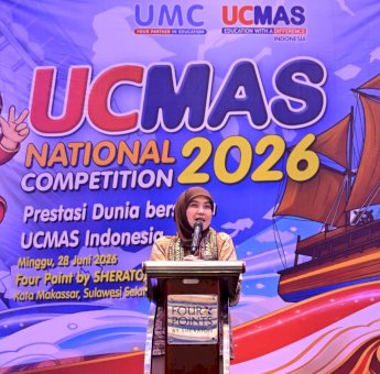 Wakil Wali Kota Makassar Dorong UCMAS National Competition Jadi Agenda Nasional Tahunan di Makassar