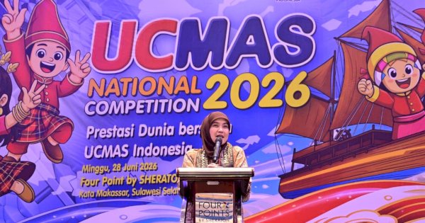 Wakil Wali Kota Makassar Dorong UCMAS National Competition Jadi Agenda Nasional Tahunan di Makassar