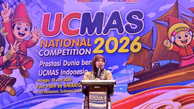 Wakil Wali Kota Makassar Dorong UCMAS National Competition Jadi Agenda Nasional Tahunan di Makassar