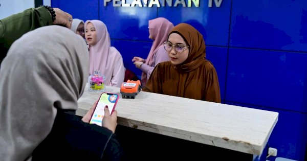 Tak Perlu Bawa Uang Tunai, Bayar Tagihan Air Kini Cukup Pindai QRIS di PDAM Makassar