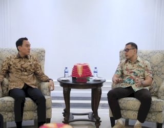 Sekda Zulkifly Terima Kunjungan Bupati OKI: Bahas Investasi hingga Infrastruktur