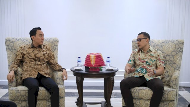 Sekda Zulkifly Terima Kunjungan Bupati OKI: Bahas Investasi hingga Infrastruktur