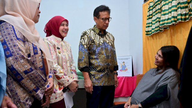 Aliyah Mustika Ilham Dampingi Menkes RI Tinjau Kompleks Kusta Jongaya, Perkuat Penanganan Kusta