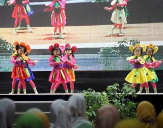 600 Anak Meriahkan Hari Anak Nasional 2026, Jadi Ruang Ekspresi dan Kreativitas Anak Makassar