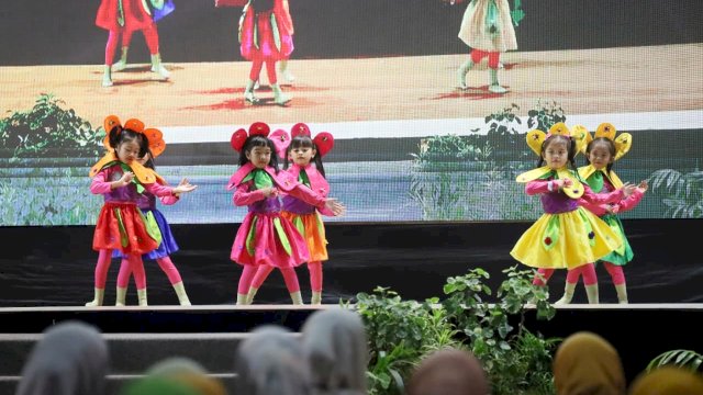 600 Anak Meriahkan Hari Anak Nasional 2026, Jadi Ruang Ekspresi dan Kreativitas Anak Makassar