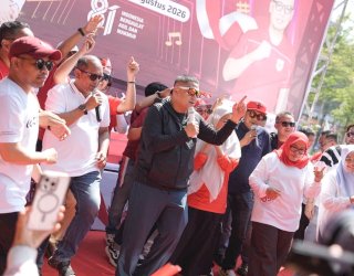 Porseni HUT ke-81 RI, Munafri Tekankan Kekompakan dan Kepedulian Lingkungan