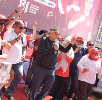 Porseni HUT ke-81 RI, Munafri Tekankan Kekompakan dan Kepedulian Lingkungan