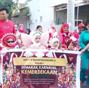 Semarak Karnaval Kemerdekaan, SD Pannyikkokang II Tanamkan Semangat Nasionalisme Sejak Dini