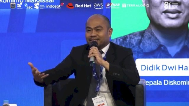 Kadis Kominfo Makassar Muh. Roem Bagikan Praktik Baik Lontara+ di Forum Kota Cerdas JAKI 2026