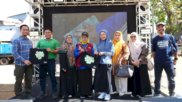 Jelajah Sampah Tiba di Biringkanaya, Melinda Aksa: Perubahan Pengelolaan Sampah Harus Dimulai dari Rumah