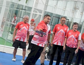 Munafri Buka Turnamen Padel REI, Dorong Kolaborasi Pemkot dan REI Perkuat Ekonomi Kota