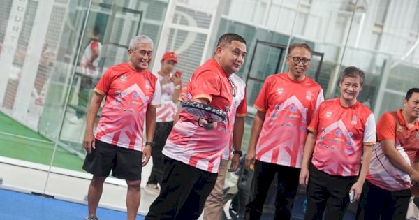 Munafri Buka Turnamen Padel REI, Dorong Kolaborasi Pemkot dan REI Perkuat Ekonomi Kota
