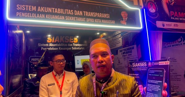 SiAKSES Permudah Transparansi Keuangan DPRD Makassar, Notifikasi Hak Keuangan Masuk dalam Hitungan Detik